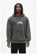 Cleptomanicx Artefacts Hoodie black – Detailansicht 1