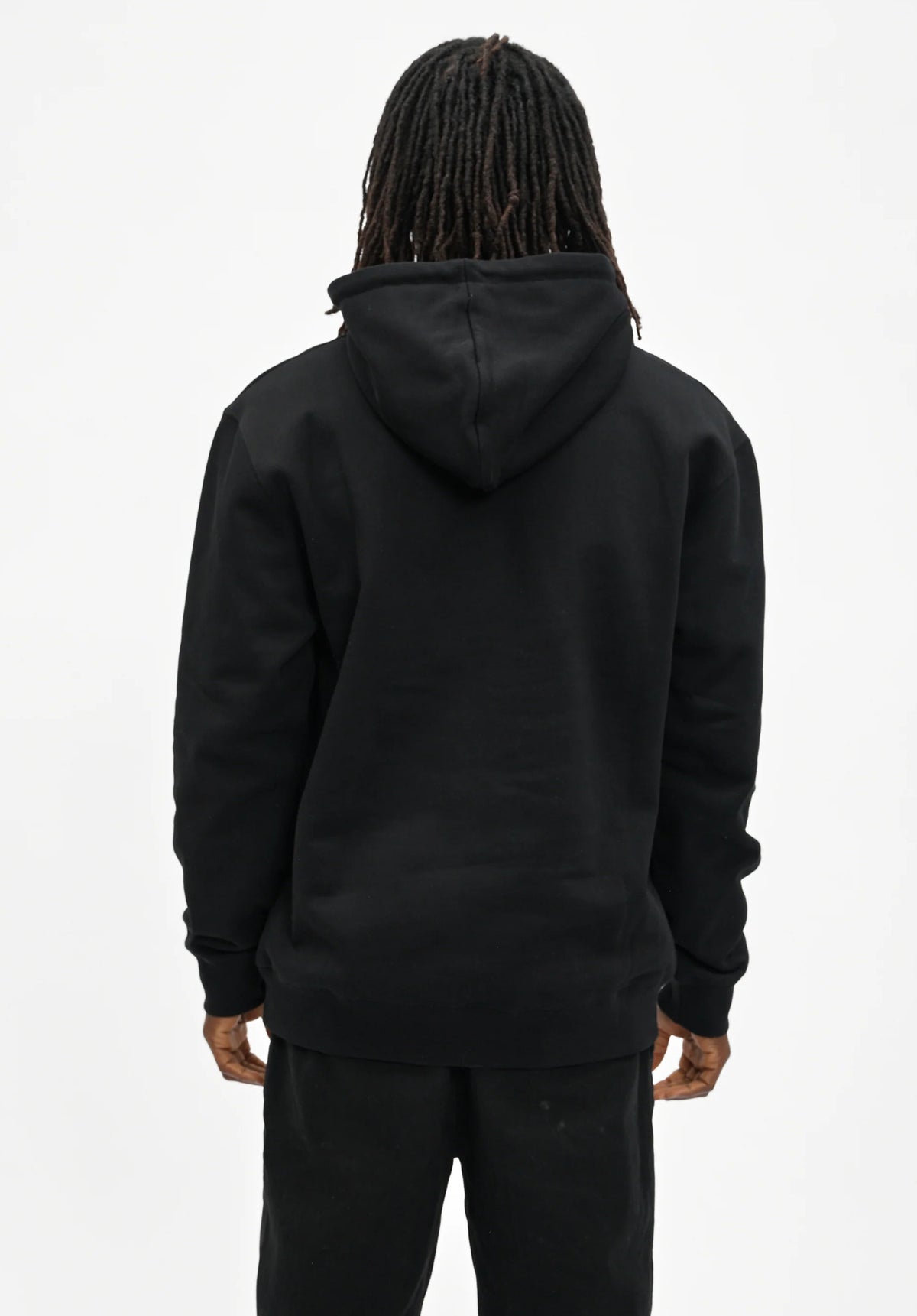 Cleptomanicx Peace Hoodie black – Rückenansicht