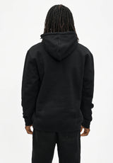 Cleptomanicx Peace Hoodie black – Rückenansicht