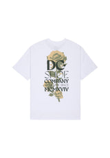 DC Shoes Rose from Skull HSS T-Shirt white – Vorderansicht
