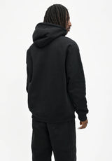 Cleptomanicx Mask Hoodie black – Rückenansicht