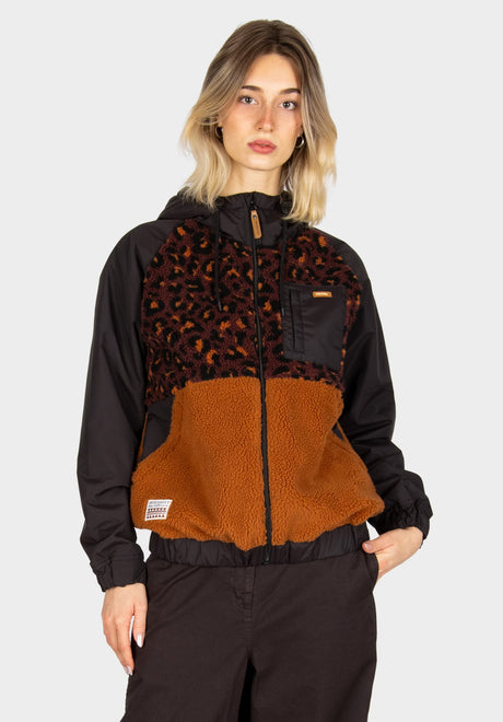 iriedaily Arctikmix 2.0 Winterjacke black – Vorderansicht