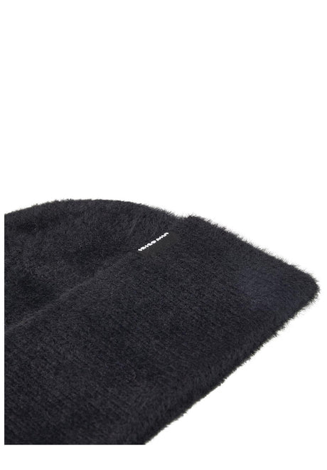 iriedaily Fuzzy Feather Mütze black – Rückenansicht