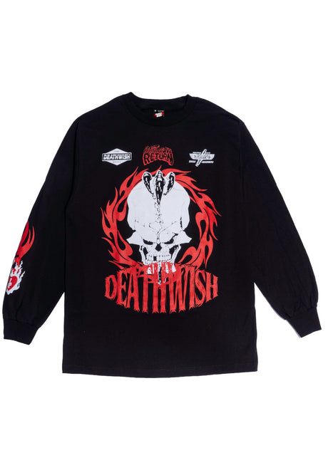 Deathwish Death Race Longsleeve black – Vorderansicht