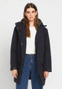 Somestone 10K Parka black Vorderansicht