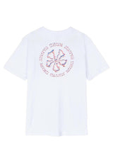 Santa-Cruz Chromed Ringed Flower T-Shirt white – Vorderansicht