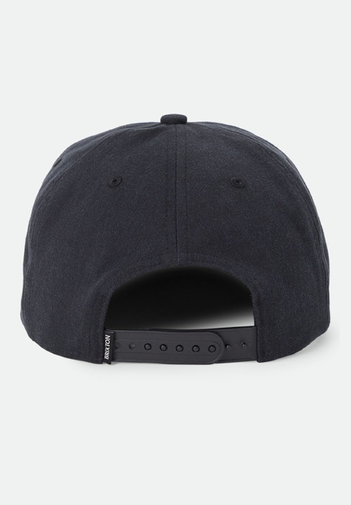 Brixton Covall Netplus Snapback Cap black – Rückenansicht