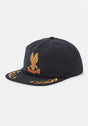 Covall Netplus Snapback black Vorderansicht