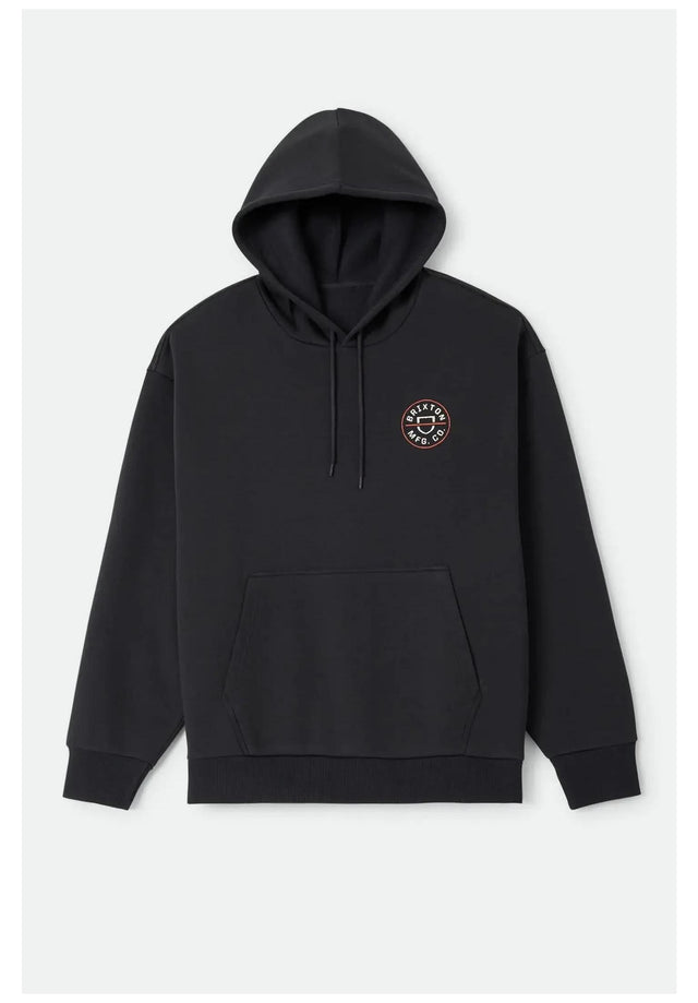 Crest II Hood black Vorderansicht