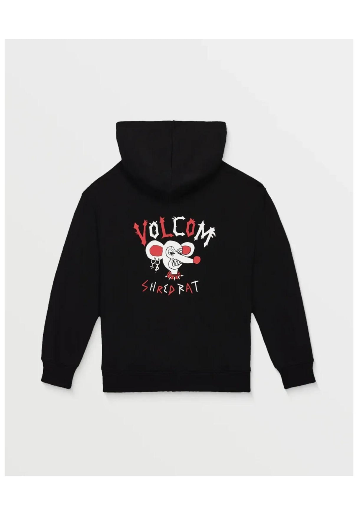 Volcom FA Ozzy Fleece Kids Zip-Hoodie black – Rückenansicht