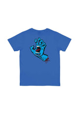 Santa-Cruz Screaming Hand Chest T-Shirt sapphire – Vorderansicht