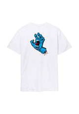 Santa-Cruz Screaming Hand Chest SP26 T-Shirt white – Vorderansicht