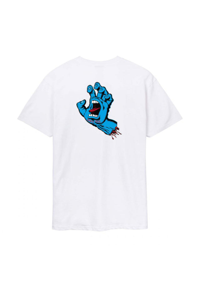 Screaming Hand Chest SP26 white Vorderansicht