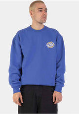 Santa-Cruz Grabke Exploding Dot Crew Sweatshirt sapphire – Rückenansicht