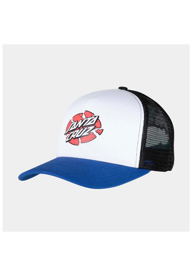 Broken Dot Meshback white-sapphire Vorderansicht