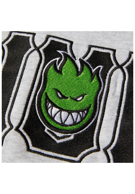 HUF x Spitfire Union Sweatshirt heathergrey – Detailansicht 1