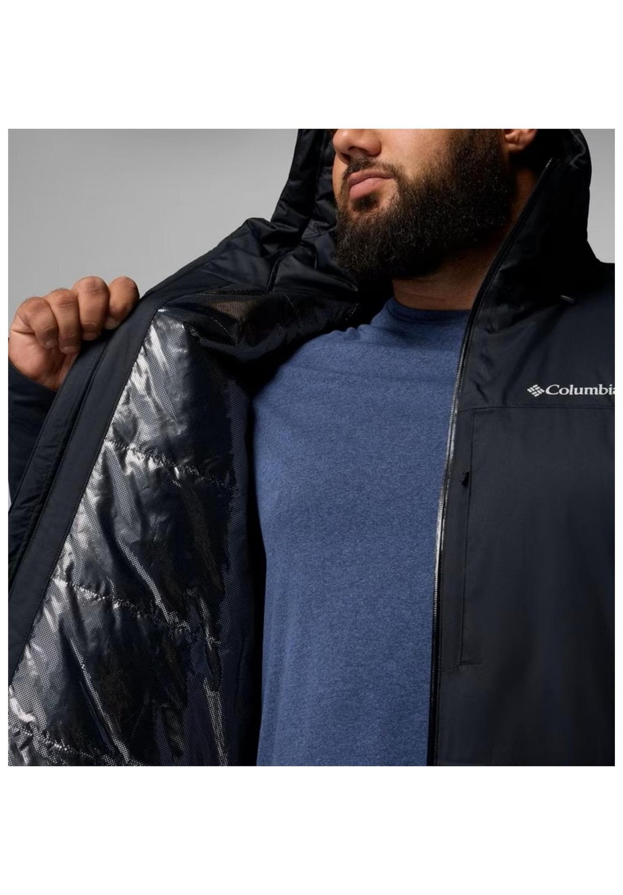 Columbia Inner Limits Winterjacke black – Detailansicht 1