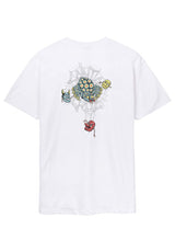 Santa-Cruz Dressen Spider T-Shirt white – Vorderansicht