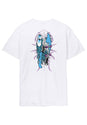 Meek Pinstripe Slasher white Vorderansicht