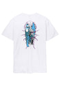 Meek Pinstripe Slasher white Vorderansicht
