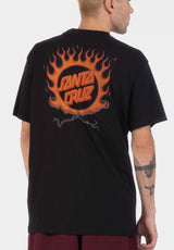 Santa-Cruz Forging Dot T-Shirt black – Vorderansicht