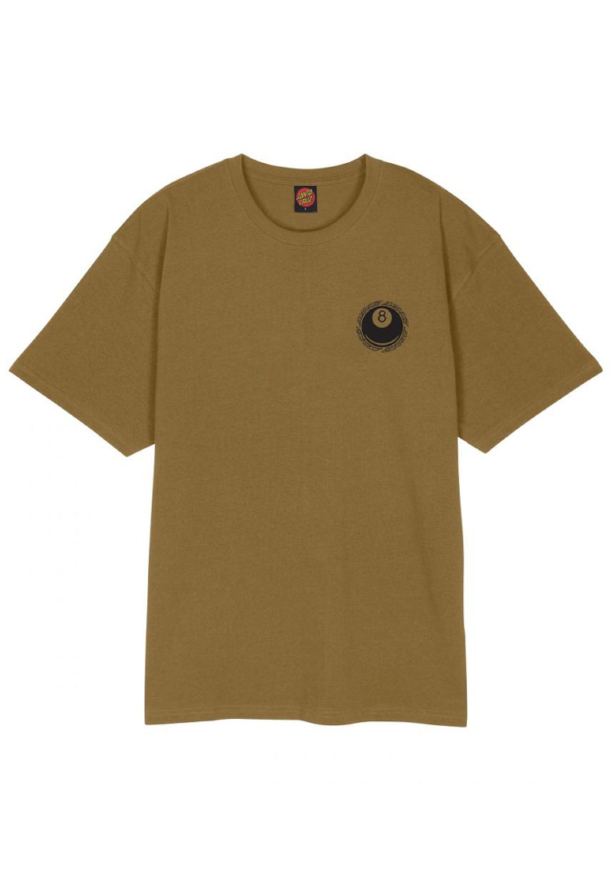 Santa-Cruz Winkowski Hachi Ball T-Shirt bronze – Rückenansicht