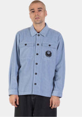 Santa-Cruz Winkowski Hachi Ball Hemd-Langarm iceblue – Vorderansicht