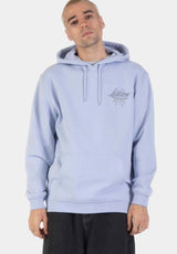 Santa-Cruz Meek Pinstripe Slasher Hoodie iceblue – Rückenansicht