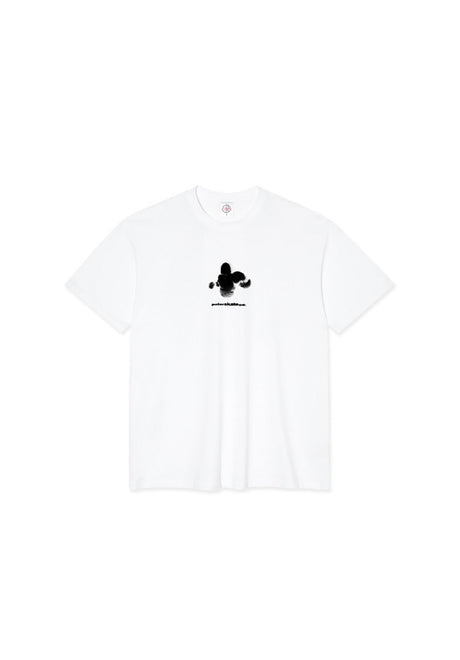 Polar Skate Co Fighting Myself T-Shirt white – Rückenansicht