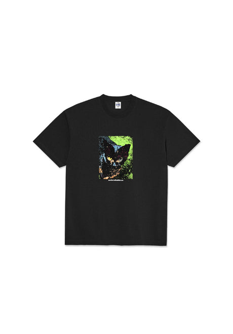 Polar Skate Co Cat T-Shirt black – Vorderansicht