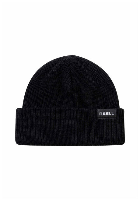 Reell Dock Mütze deepblack – Vorderansicht