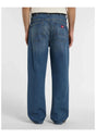 Springerville Baggy midblue-fadewash Vorderansicht