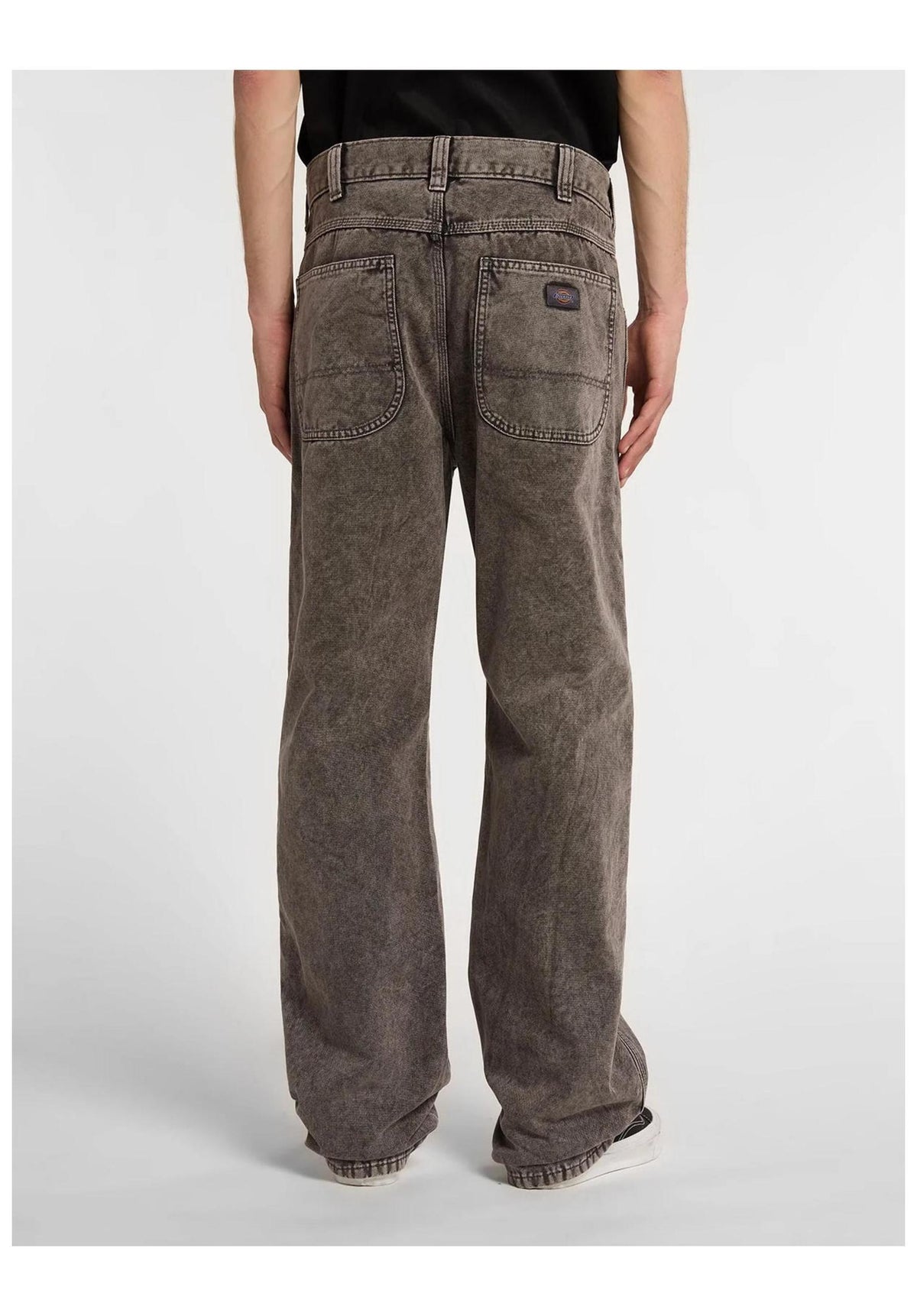 Dickies Houck Loose Chino- / Stoffhose charcoal – Rückenansicht
