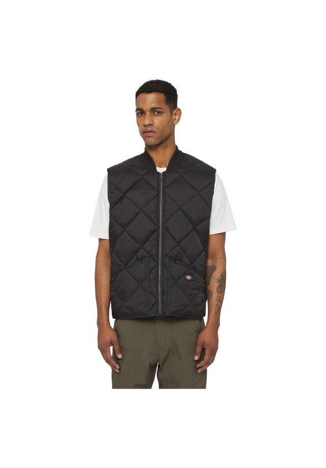 Quilted black Vorderansicht