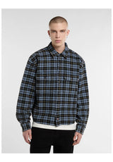 Dickies Dad Flannel T-Shirt black – Vorderansicht