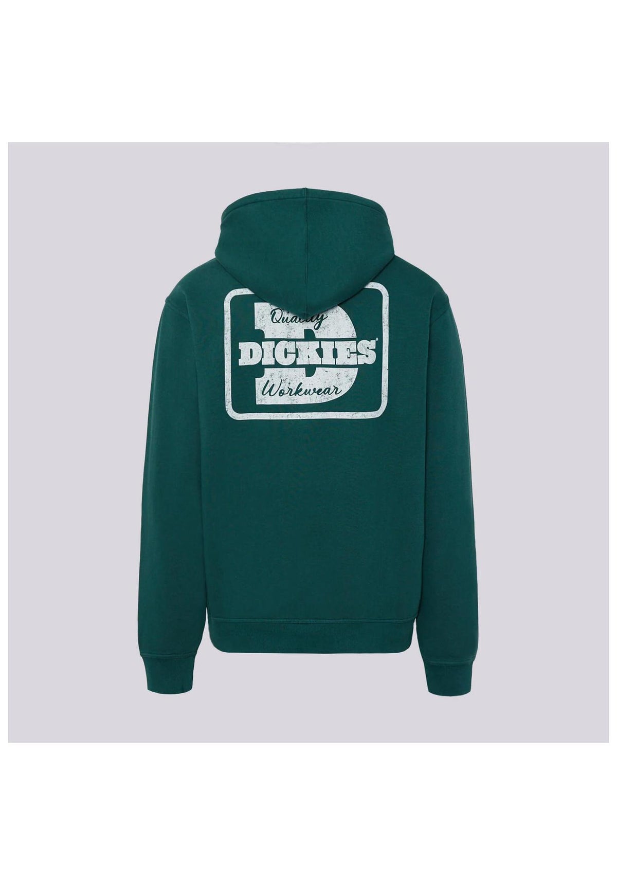 Dickies Minden Zip-Hoodie darkgreen – Rückenansicht