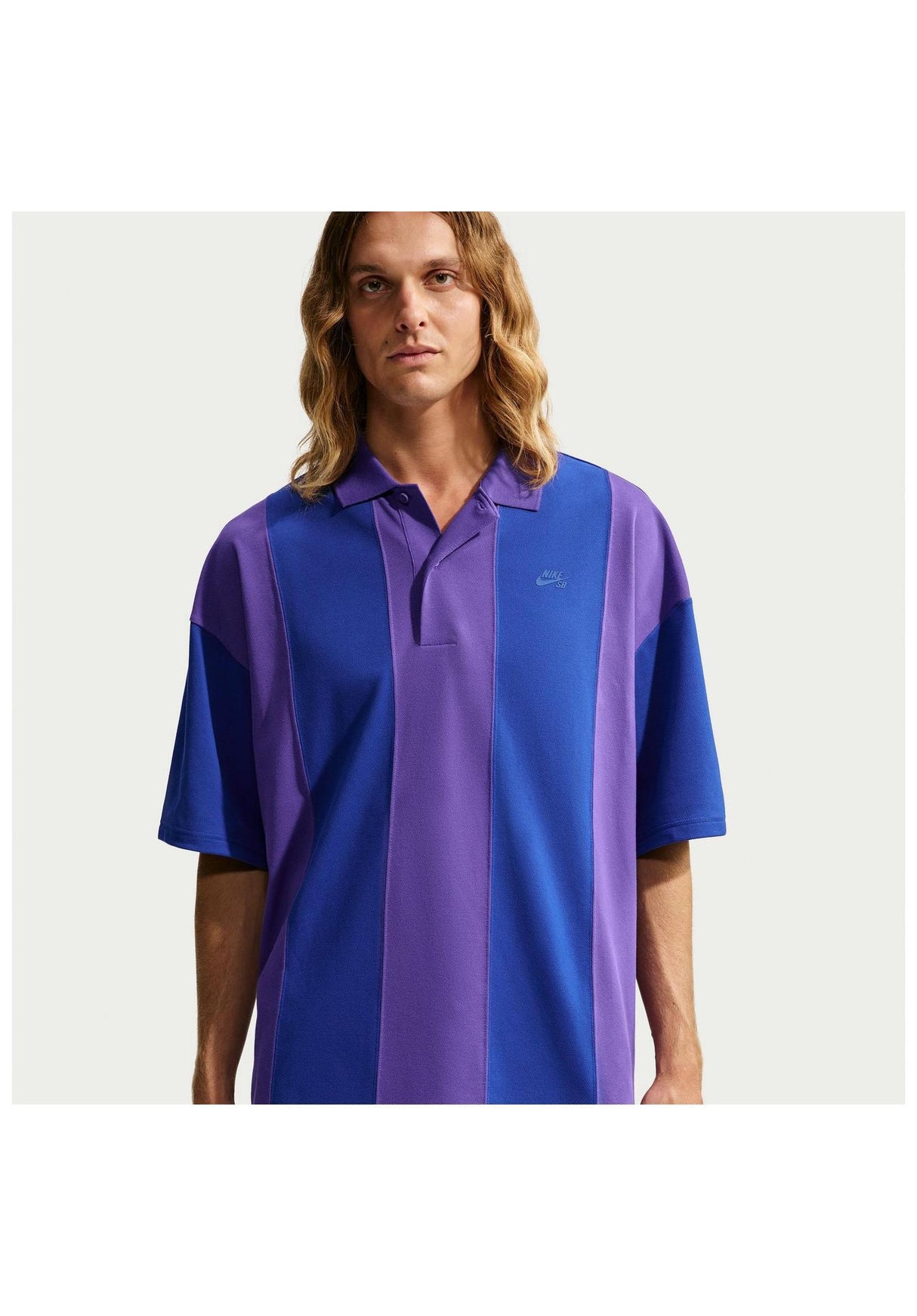 Nike SB Break Polo Polo-Shirt oldroyal-darkiris-oldroyal – Rückenansicht