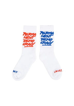x edding Socks white Vorderansicht