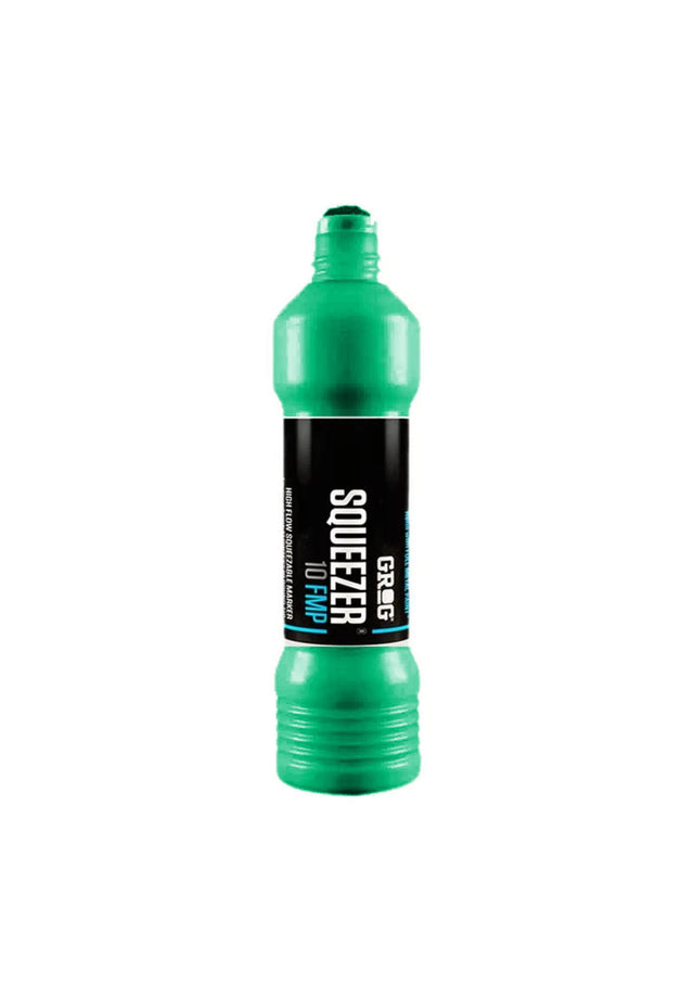 High Flow Mini Squeezer Marker 10mm 35ml FMP obitorygreen Vorderansicht