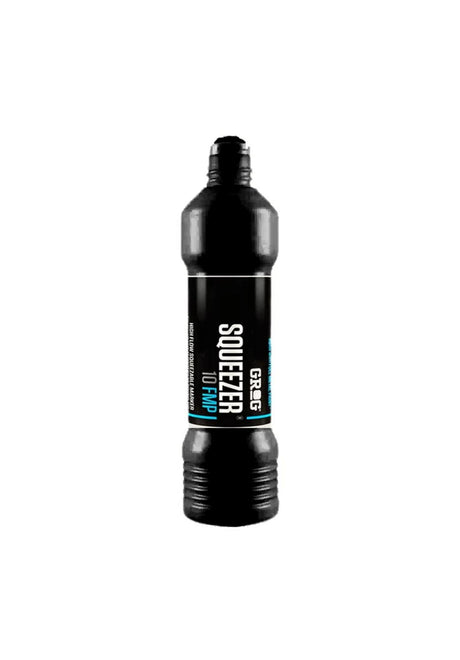 Grog High Flow Mini Squeezer Marker 10mm 35ml FMP Sprühdose deathblack – Vorderansicht