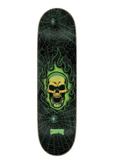 Creature Bonehead Webbed Deck black-green – Vorderansicht