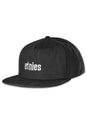 Icon Embroidery Snapback black Vorderansicht