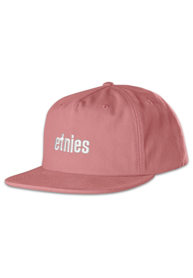 Icon Embroidery Snapback pink Vorderansicht
