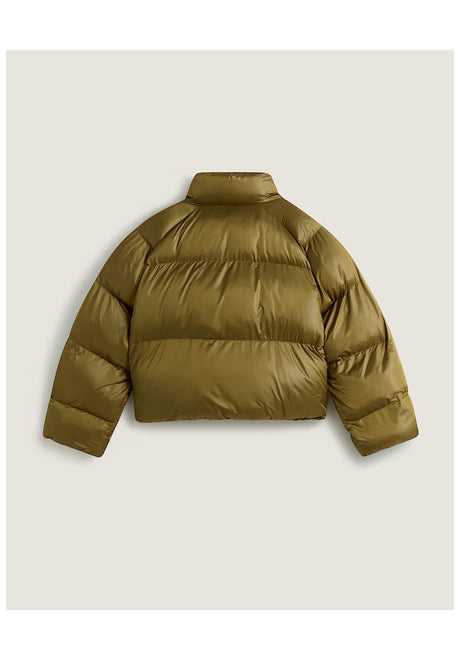 Vans Puffer Winterjacke olive-brown – Rückenansicht