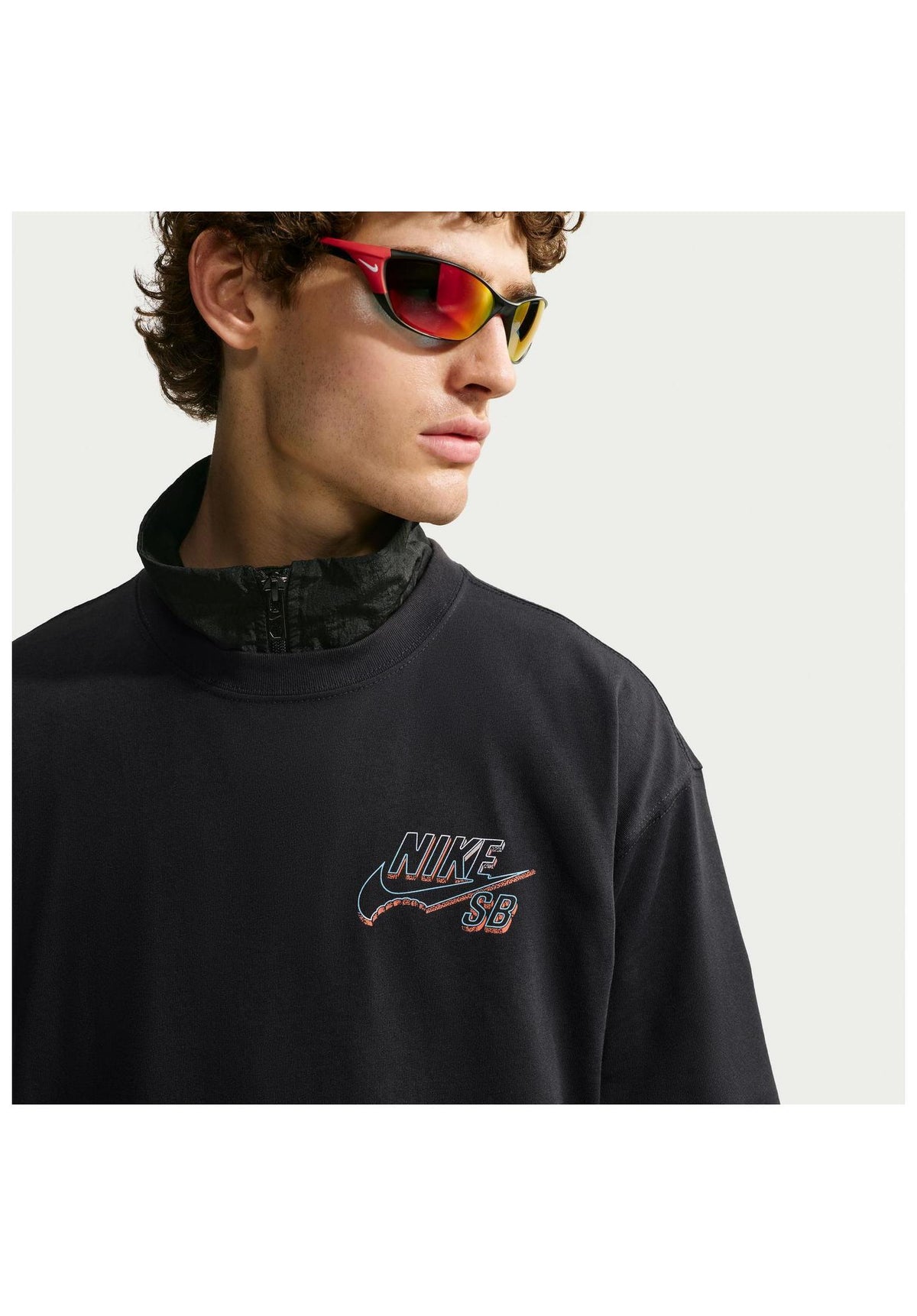 Nike SB Sharkbite T-Shirt black – Rückenansicht