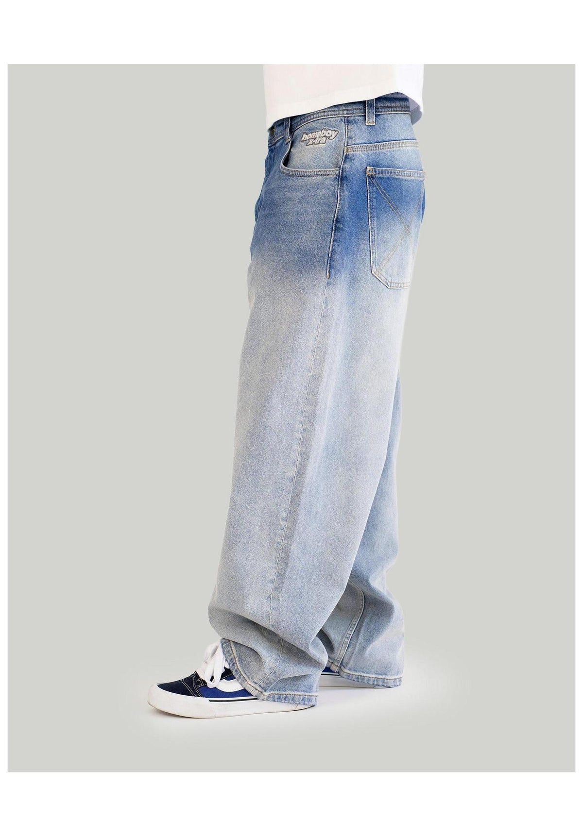 Homeboy x-tra MONSTER Fading Denim Jeans vintage-blue – Detailansicht 1