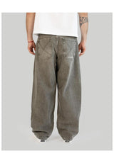 Homeboy x-tra MONSTER Dye Denim Jeans khaki – Rückenansicht