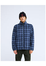 Billabong Cove Full Zip Übergangsjacke blue-graphite – Vorderansicht