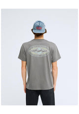 Billabong Diamond Vision T-Shirt pewter – Vorderansicht