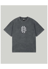 Homeboy Monochrome T-Shirt grey-washed – Vorderansicht